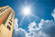 Cod portocaliu de vijelii puternice, grindină, averse torențiale de duminică, ora 16.00, până luni, ora 02.00 în județul Arad. Suplimentar, avertizare meteo pentru disconfort termic