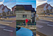 Femeie însărcinată și doi copii, loviți pe trecerea de pietoni