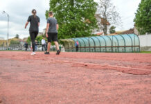 Reparații capitale la pista de atletism „Gloria” (foto)