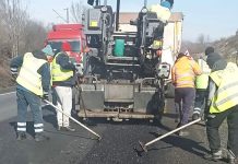 Reparații pe drumurile naționale din vest: lucrări în desfășurare pe DN 6, DN 7, DN 66 și alte artere importante