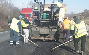 Reparații pe drumurile naționale din vest: lucrări în desfășurare pe DN 6, DN 7, DN 66 și alte artere importante