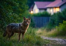 Alertă într-un cartier de vile din Arad: șacalii au fost văzuți tot mai des lângă locuințe