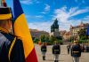 Tripla celebrare de 10 Mai, marcată la Arad prin ceremonii oficiale în Piața Avram Iancu