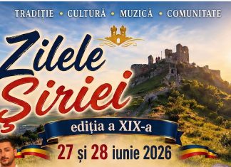 Zilele Șiriei 2026 aduc două zile de spectacole și voie bună în Podgoria Aradului