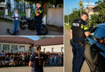 38 de elevi găsiți în afara școlii la Vinga în timpul unei acțiuni a poliției