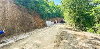Imagini spectaculoase de pe șantierul Drumului Regelui. Lucrările avansează în zona montană din Arad