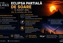 Eclipsa de miercuri poate fi văzută de la Cetatea Șiria. Telescoape pentru public